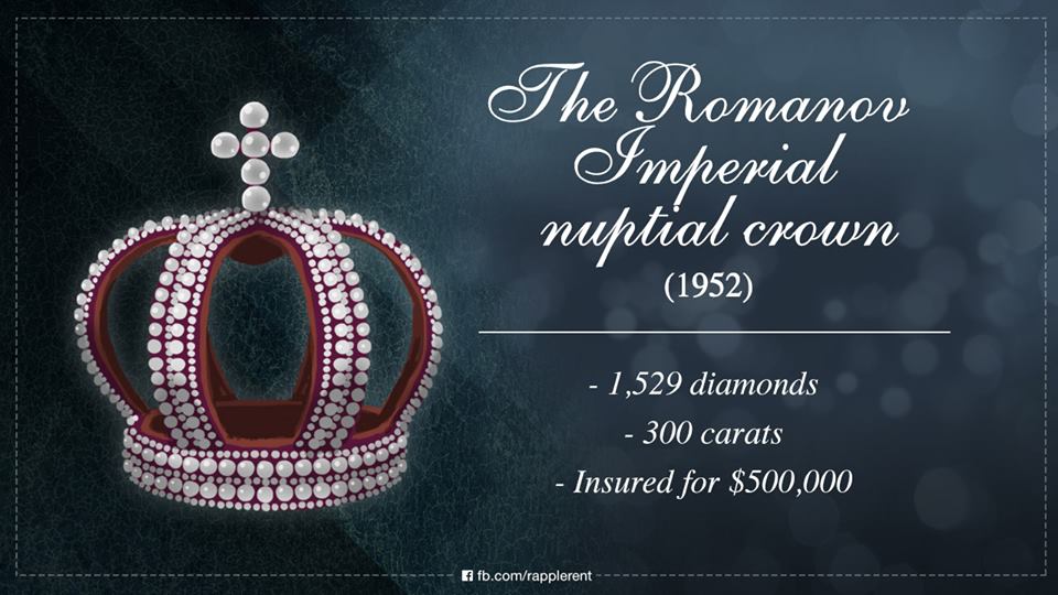 The Romanov Imperial nuptial crown